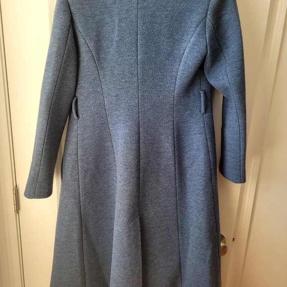 Jing Jacklyn blue belted jacket Size M 165/88A - Picture 3 of 10